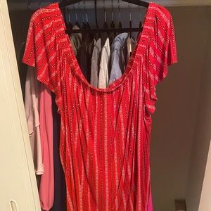 Torrid Off The Shoulder Top Plus Size